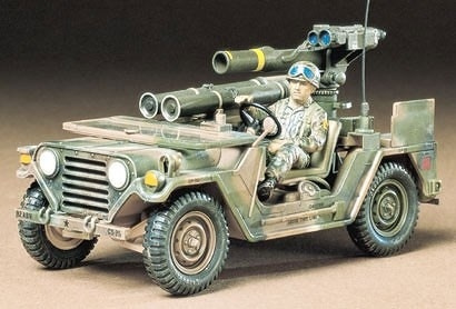 Tamiya 1/35 M151A2 MISSILE LAUNCHER i gruppen SPORT, FRITID & HOBBY / Hobby / Plastmodeller / Militärfordon (Land) hos TP E-commerce Nordic AB (A06278)