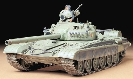 Tamiya 1/35 RUSSIAN ARMY TANK T72M1 i gruppen SPORT, FRITID & HOBBY / Hobby / Plastmodeller / Militärfordon (Land) hos TP E-commerce Nordic AB (A06282)