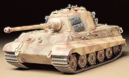 Tamiya 1/35 KING TIGER \'PROD.TÅRN i gruppen SPORT, FRITID & HOBBY / Hobby / Plastmodeller / Militärfordon (Land) hos TP E-commerce Nordic AB (A06283)