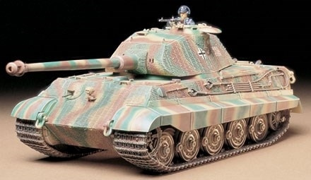 Tamiya 1/35 KING TIGER PORSCHE TÅRN i gruppen SPORT, FRITID & HOBBY / Hobby / Plastmodeller / Militärfordon (Land) hos TP E-commerce Nordic AB (A06287)