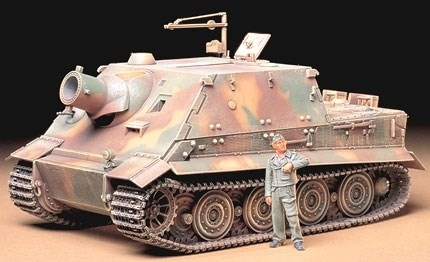 Tamiya 1/35 STURMTIGER M/INTERIØR i gruppen SPORT, FRITID & HOBBY / Hobby / Plastmodeller / Militärfordon (Land) hos TP E-commerce Nordic AB (A06292)