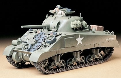 Tamiya 1/35 US M4 SHERMAN EARLY i gruppen SPORT, FRITID & HOBBY / Hobby / Plastmodeller / Militärfordon (Land) hos TP E-commerce Nordic AB (A06303)