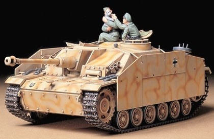 Tamiya 1/35 STURMGESCHUTZ III AUSG EARLY i gruppen SPORT, FRITID & HOBBY / Hobby / Plastmodeller / Militärfordon (Land) hos TP E-commerce Nordic AB (A06309)