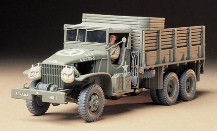 Tamiya 1/35 US 2,5T 6X6 CARGO TRUCK i gruppen SPORT, FRITID & HOBBY / Hobby / Plastmodeller / Militärfordon (Land) hos TP E-commerce Nordic AB (A06322)