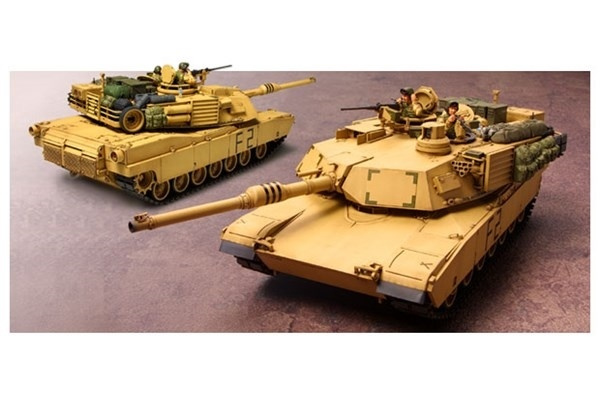 Tamiya 1/35 ABRAMS M1A2 120 MM i gruppen SPORT, FRITID & HOBBY / Hobby / Plastmodeller / Militärfordon (Land) hos TP E-commerce Nordic AB (A06349)