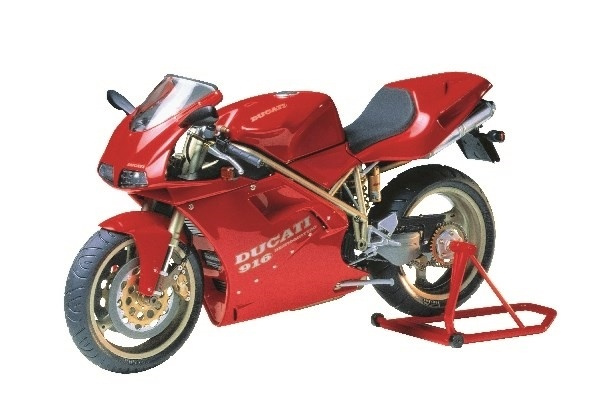 Tamiya 1/12 DUCATI 916 i gruppen SPORT, FRITID & HOBBY / Hobby / Plastmodeller / Motorcyklar hos TP E-commerce Nordic AB (A06372)