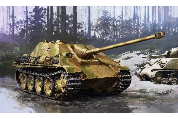 Tamiya 1/48 JAGDPANTHER i gruppen SPORT, FRITID & HOBBY / Hobby / Plastmodeller / Militärfordon (Land) hos TP E-commerce Nordic AB (A06382)