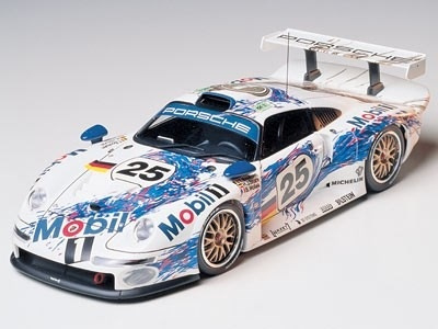 Tamiya 1/24 Porsche 911 GT1 i gruppen SPORT, FRITID & HOBBY / Hobby / Plastmodeller / Bilar hos TP E-commerce Nordic AB (A06384)