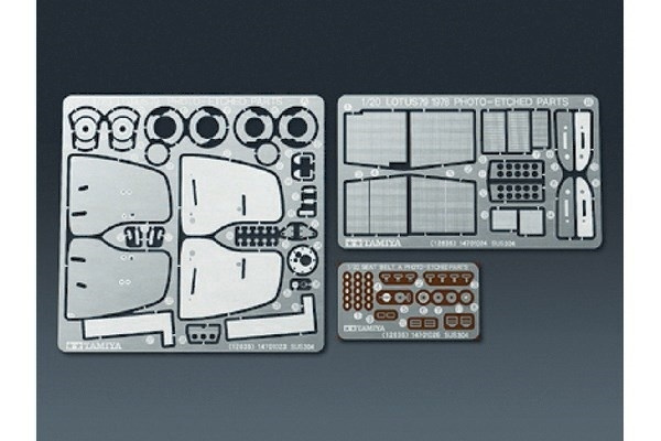 Tamiya 1/20 Lotus 79 1978 PE parts i gruppen SPORT, FRITID & HOBBY / Hobby / Plastmodeller / Bilar hos TP E-commerce Nordic AB (A06387)