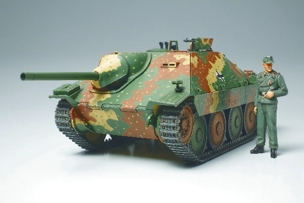 Tamiya 1/35 Hetzer Mid production i gruppen SPORT, FRITID & HOBBY / Hobby / Plastmodeller / Militärfordon (Land) hos TP E-commerce Nordic AB (A06432)