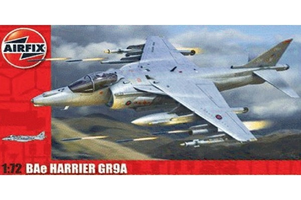 Airfix Starter Set Harrier GR9 06/11 i gruppen SPORT, FRITID & HOBBY / Hobby / Plastmodeller / Startkit/Gåvoset hos TP E-commerce Nordic AB (A06491)