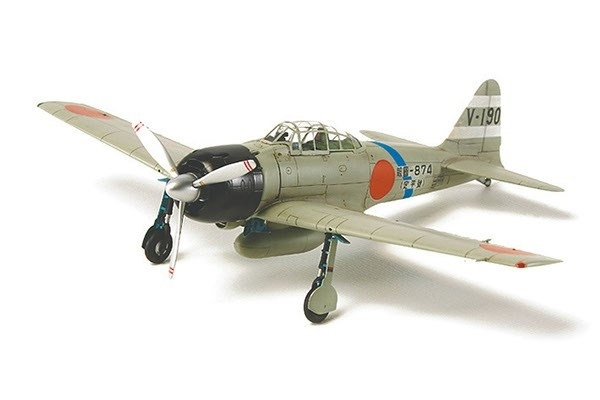 Tamiya 1/72 A6M3 Zero Model 32 (Hamp) i gruppen SPORT, FRITID & HOBBY / Hobby / Plastmodeller / Flyg/Helikoptrar hos TP E-commerce Nordic AB (A06512)