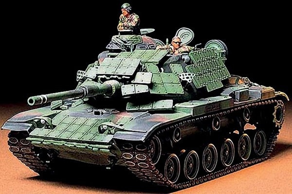 Tamiya 1/35 U.S.Marine M60A1 i gruppen SPORT, FRITID & HOBBY / Hobby / Plastmodeller / Militärfordon (Land) hos TP E-commerce Nordic AB (A06521)