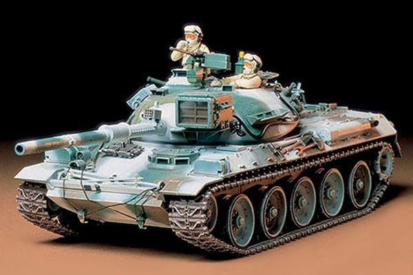 Tamiya 1/35 74 Tank Winter Version i gruppen SPORT, FRITID & HOBBY / Hobby / Plastmodeller / Militärfordon (Land) hos TP E-commerce Nordic AB (A06522)