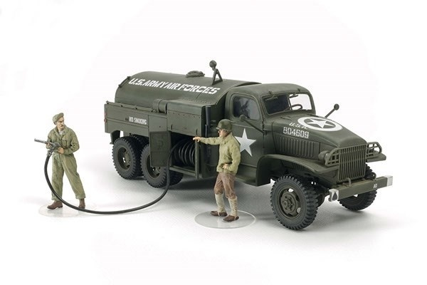 Tamiya 1/48 US 2.5t 6x6 Fuel Truck i gruppen SPORT, FRITID & HOBBY / Hobby / Plastmodeller / Militärfordon (Land) hos TP E-commerce Nordic AB (A06530)