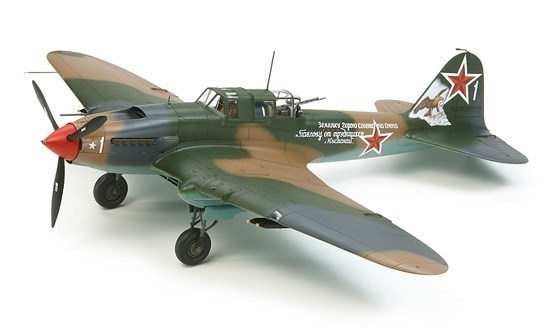 Tamiya 1/48 IL-2 i gruppen SPORT, FRITID & HOBBY / Hobby / Plastmodeller / Flyg/Helikoptrar hos TP E-commerce Nordic AB (A06534)