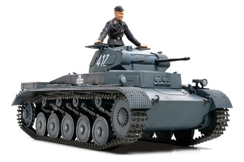 Tamiya 1/35 Pz.kpfw.II Ausf.A/B/C i gruppen SPORT, FRITID & HOBBY / Hobby / Plastmodeller / Militärfordon (Land) hos TP E-commerce Nordic AB (A06568)