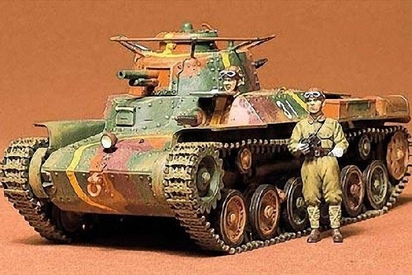 Tamiya 1/35 Japanese Tank Type 97 i gruppen SPORT, FRITID & HOBBY / Hobby / Plastmodeller / Militärfordon (Land) hos TP E-commerce Nordic AB (A06603)