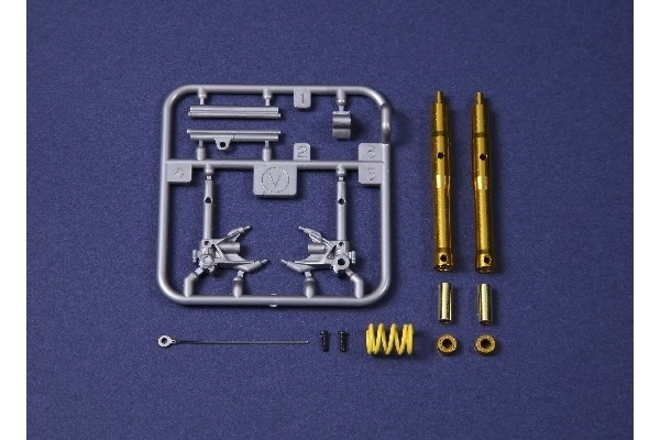 Tamiya 1/12 Yamaha YZR-M1\'05 Front Fork i gruppen SPORT, FRITID & HOBBY / Hobby / Plastmodeller / Motorcyklar hos TP E-commerce Nordic AB (A06612)