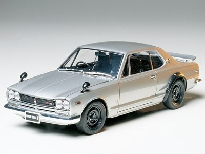 Tamiya 1/24 Nissan Skyline 2000 GT-R H. T. i gruppen SPORT, FRITID & HOBBY / Hobby / Plastmodeller / Bilar hos TP E-commerce Nordic AB (A06656)