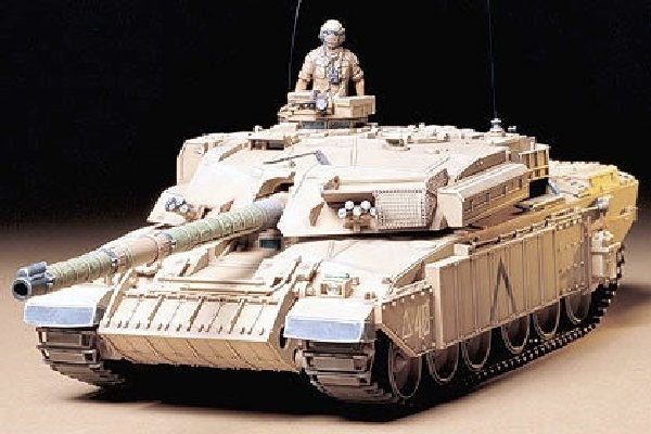 Tamiya 1/35 British \'Challenger 1 Mk.3 i gruppen SPORT, FRITID & HOBBY / Hobby / Plastmodeller / Militärfordon (Land) hos TP E-commerce Nordic AB (A06660)