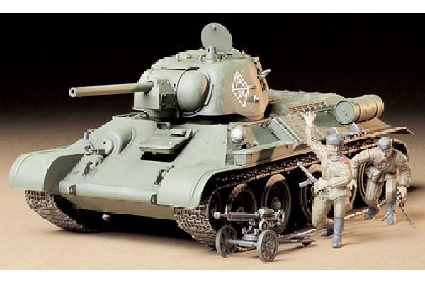 Tamiya 1/35 T34/76, \'ChTZ\' Ver. i gruppen SPORT, FRITID & HOBBY / Hobby / Plastmodeller / Militärfordon (Land) hos TP E-commerce Nordic AB (A06661)