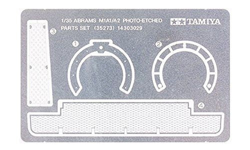 Tamiya 1/35 M1A1/A2 Photo-Etched Parts i gruppen SPORT, FRITID & HOBBY / Hobby / Plastmodeller / Militärfordon (Land) hos TP E-commerce Nordic AB (A06678)