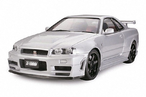 Tamiya 1/24 NISMO R34 GT-R Z-tune i gruppen SPORT, FRITID & HOBBY / Hobby / Plastmodeller / Bilar hos TP E-commerce Nordic AB (A06688)