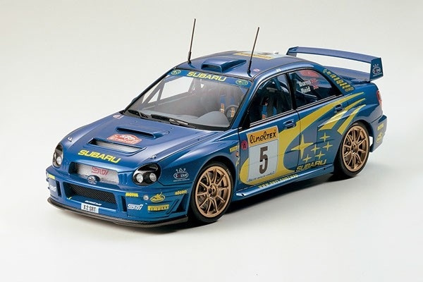 Tamiya 1/24 Subaru Impreza WRC 2001 i gruppen SPORT, FRITID & HOBBY / Hobby / Plastmodeller / Bilar hos TP E-commerce Nordic AB (A06689)