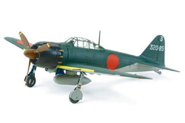 Tamiya 1/72 A6M5 Zero (Zeke) i gruppen SPORT, FRITID & HOBBY / Hobby / Plastmodeller / Flyg/Helikoptrar hos TP E-commerce Nordic AB (A06701)