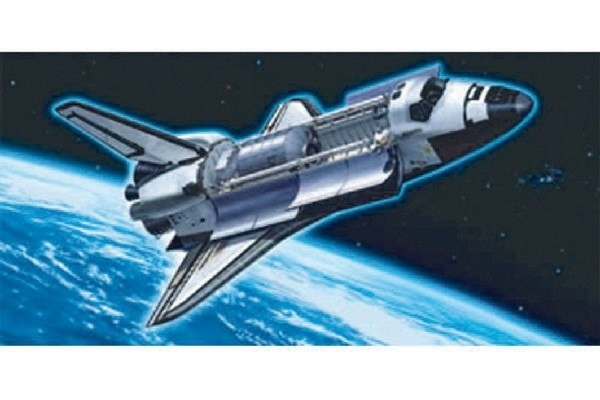 Tamiya 1/100 Space Shuttle Atlantis i gruppen SPORT, FRITID & HOBBY / Hobby / Plastmodeller / Flyg/Helikoptrar hos TP E-commerce Nordic AB (A06703)