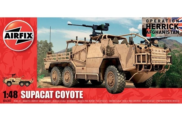 Airfix Coyote i gruppen SPORT, FRITID & HOBBY / Hobby / Plastmodeller / Militärfordon (Land) hos TP E-commerce Nordic AB (A06711)