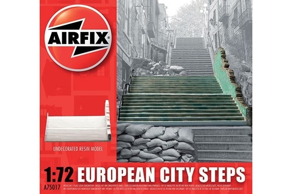 Airfix European City Steps i gruppen SPORT, FRITID & HOBBY / Hobby / Plastmodeller / Diverse hos TP E-commerce Nordic AB (A06724)
