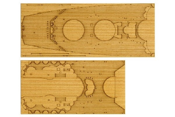 Tamiya 1/350 Yamato Deck Sheet i gruppen SPORT, FRITID & HOBBY / Hobby / Plastmodeller / Skepp hos TP E-commerce Nordic AB (A06732)