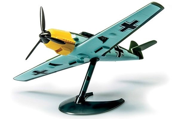 Airfix Quick Build Messerschmitt 109 i gruppen SPORT, FRITID & HOBBY / Hobby / Plastmodeller / Startkit/Gåvoset hos TP E-commerce Nordic AB (A06756)