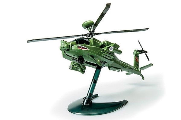 Airfix Quick Build Apache i gruppen SPORT, FRITID & HOBBY / Hobby / Plastmodeller / Startkit/Gåvoset hos TP E-commerce Nordic AB (A06759)