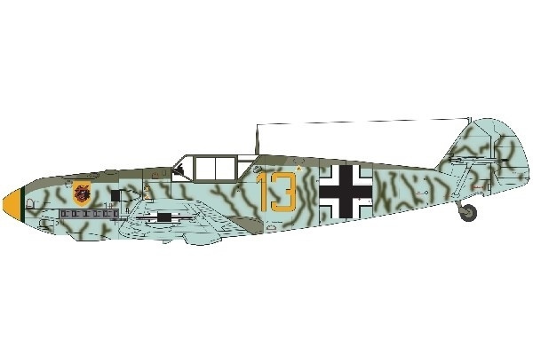 Airfix Messerschmitt Bf109E-4 1:72 i gruppen SPORT, FRITID & HOBBY / Hobby / Plastmodeller / Flyg/Helikoptrar hos TP E-commerce Nordic AB (A06772)