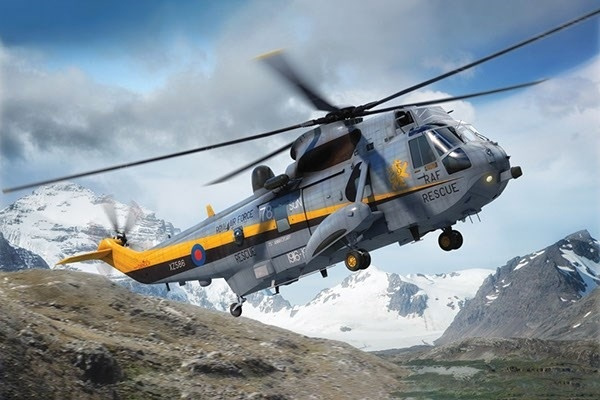 Airfix Westland Sea King HAR.3 1/72 i gruppen SPORT, FRITID & HOBBY / Hobby / Plastmodeller / Flyg/Helikoptrar hos TP E-commerce Nordic AB (A06780)