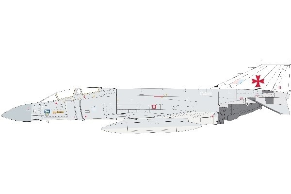 Airfix McDonnell Douglas FGR2 Phantom 1/72 i gruppen SPORT, FRITID & HOBBY / Hobby / Plastmodeller / Flyg/Helikoptrar hos TP E-commerce Nordic AB (A06785)