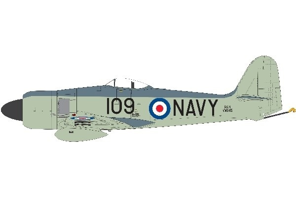 Airfix Hawker Sea Fury FB.II \'Export Edition\' 1/48 i gruppen SPORT, FRITID & HOBBY / Hobby / Plastmodeller / Flyg/Helikoptrar hos TP E-commerce Nordic AB (A06788)