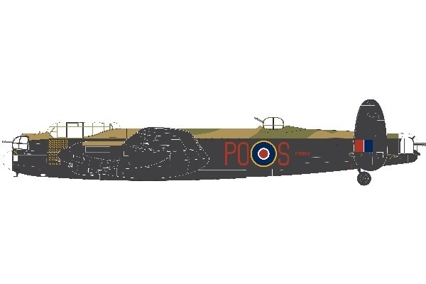 Airfix Avro Lancaster B.I/B.III 1:72 i gruppen SPORT, FRITID & HOBBY / Hobby / Plastmodeller / Flyg/Helikoptrar hos TP E-commerce Nordic AB (A06789)