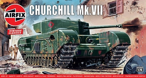 Airfix Churchill i gruppen SPORT, FRITID & HOBBY / Hobby / Plastmodeller / Militärfordon (Land) hos TP E-commerce Nordic AB (A06800)