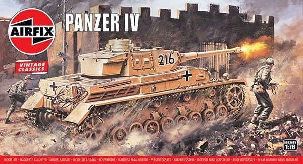 Airfix Panzer IV i gruppen SPORT, FRITID & HOBBY / Hobby / Plastmodeller / Militärfordon (Land) hos TP E-commerce Nordic AB (A06808)