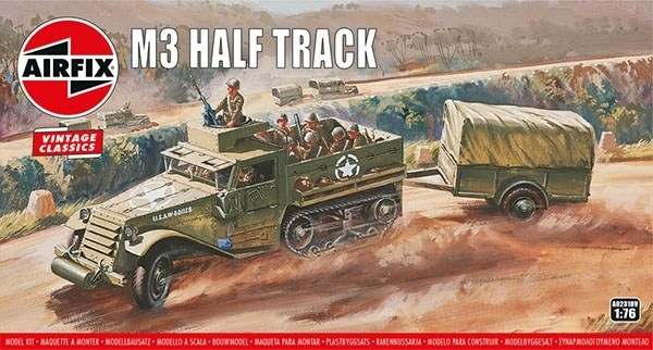 Airfix Half-Track M3 i gruppen SPORT, FRITID & HOBBY / Hobby / Plastmodeller / Militärfordon (Land) hos TP E-commerce Nordic AB (A06811)