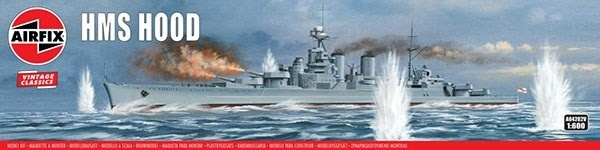 Airfix HMS Hood i gruppen SPORT, FRITID & HOBBY / Hobby / Plastmodeller / Skepp hos TP E-commerce Nordic AB (A06812)