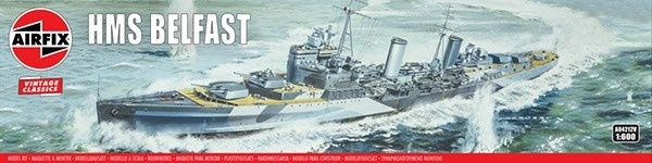 Airfix HMS Belfast i gruppen SPORT, FRITID & HOBBY / Hobby / Plastmodeller / Skepp hos TP E-commerce Nordic AB (A06815)