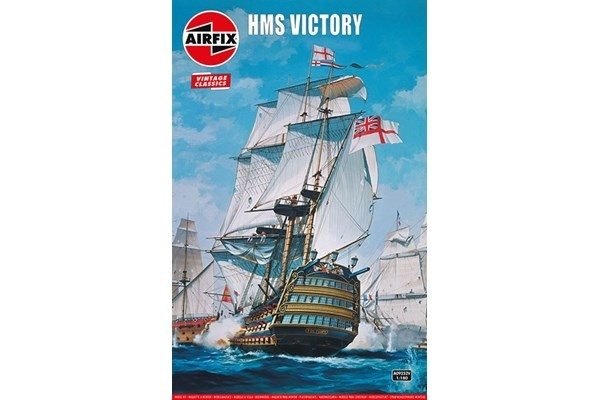 Airfix HMS Victory 1:180 i gruppen SPORT, FRITID & HOBBY / Hobby / Plastmodeller / Skepp hos TP E-commerce Nordic AB (A06816)