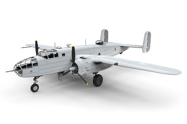 Airfix North American B25C/D Mitchell 1:72 i gruppen SPORT, FRITID & HOBBY / Hobby / Plastmodeller / Flyg/Helikoptrar hos TP E-commerce Nordic AB (A06826)