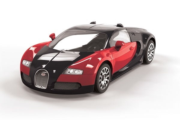 Airfix Quick Build Bugatti Veyron i gruppen SPORT, FRITID & HOBBY / Hobby / Plastmodeller / Startkit/Gåvoset hos TP E-commerce Nordic AB (A06832)