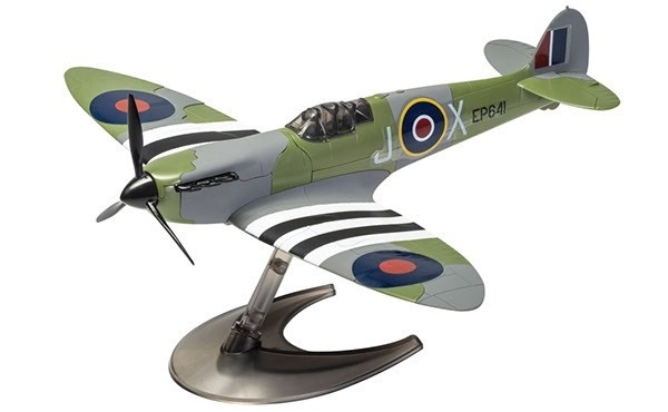 Airfix Quick Build D-Day Spitfire i gruppen SPORT, FRITID & HOBBY / Hobby / Plastmodeller / Startkit/Gåvoset hos TP E-commerce Nordic AB (A06861)